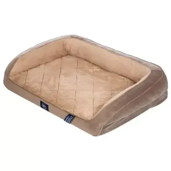 Luxurious Large Orthopedic Gel Memory Foam Dog Couch Bed