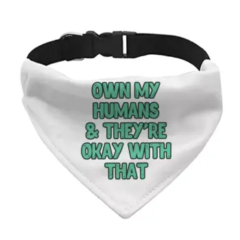 Funny Pet Bandana Collar – Printed Scarf Collar – Cool Dog Bandana