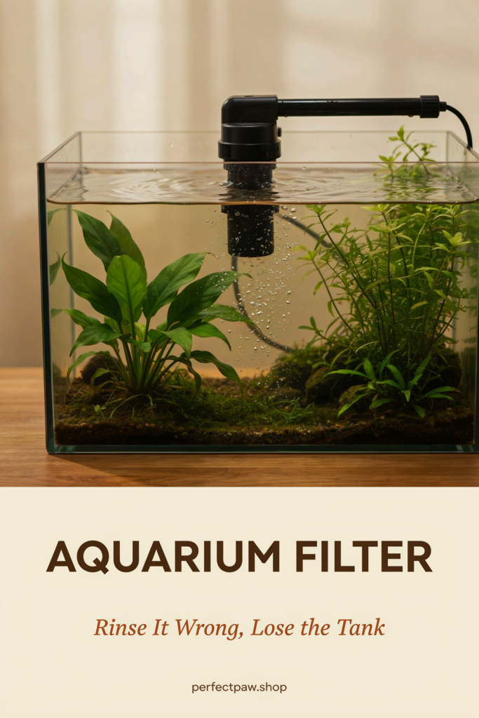 Aquarium filter guide: Rinse It Wrong, Lose the Tank