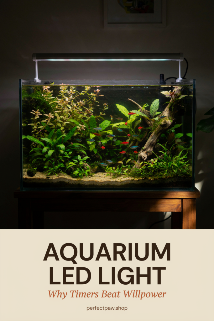 Aquarium led light guide: Why Timers Beat Willpower
