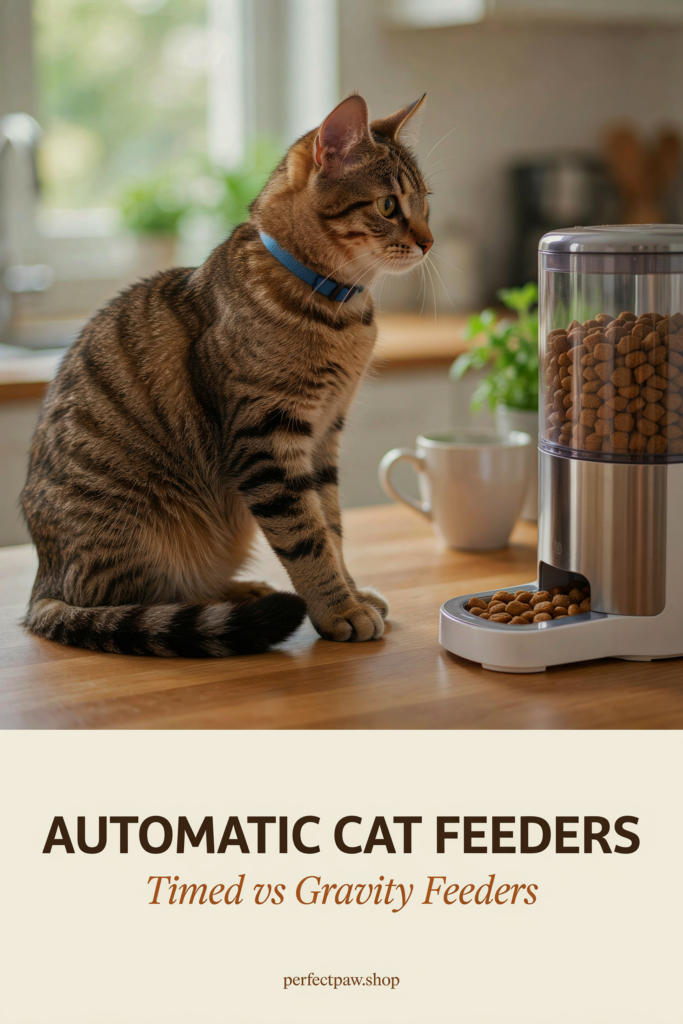 Automatic Cat Feeders: Timed vs Gravity and What Goes Wrong 2 Automatic cat feeder guide: Timed vs Gravity Feeders