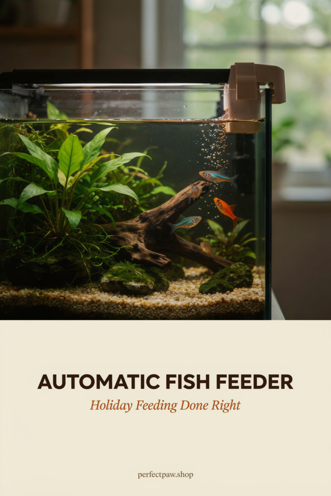 Automatic fish feeder guide: Holiday Feeding Done Right