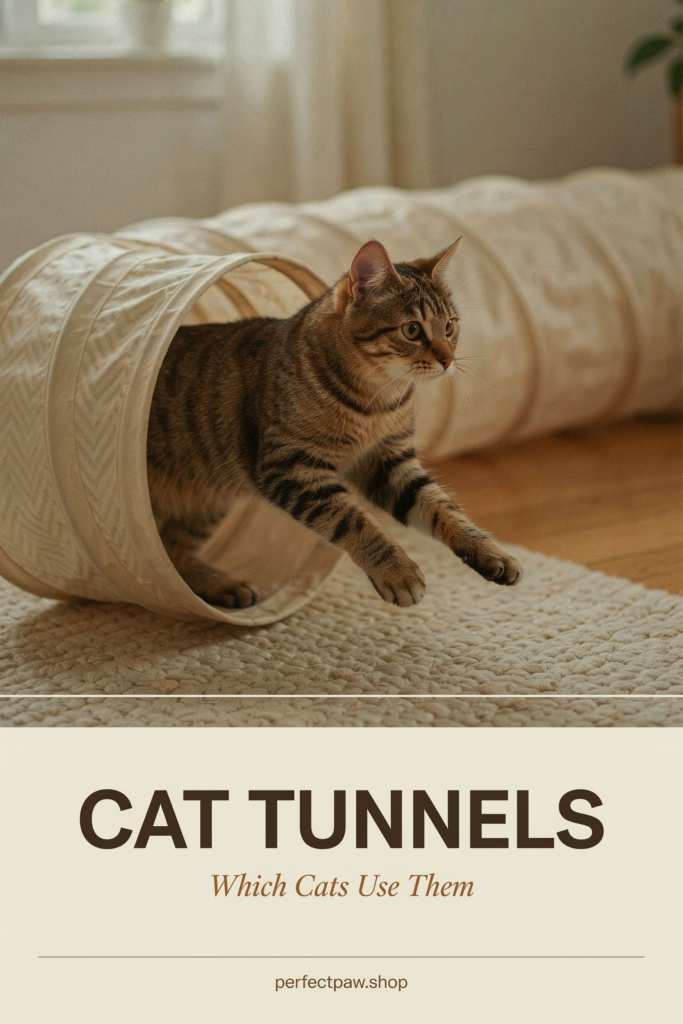 Cat tunnel guide: Which Cats Use Them