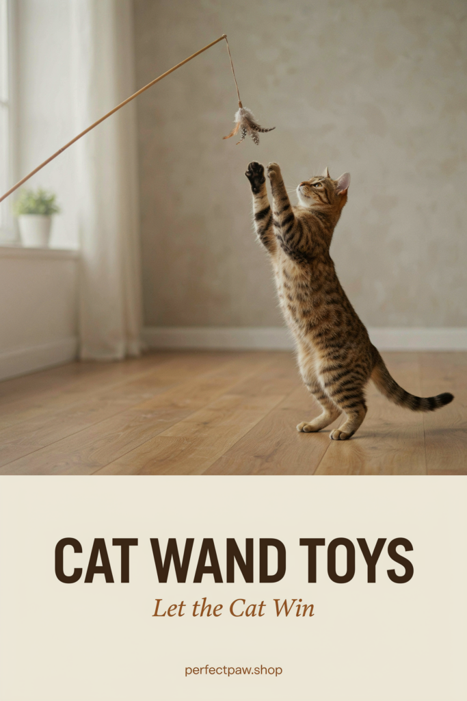 Cat wand toy guide: Let the Cat Win