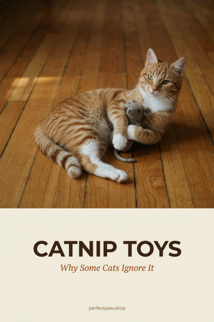 Catnip toys guide: Why Some Cats Ignore It