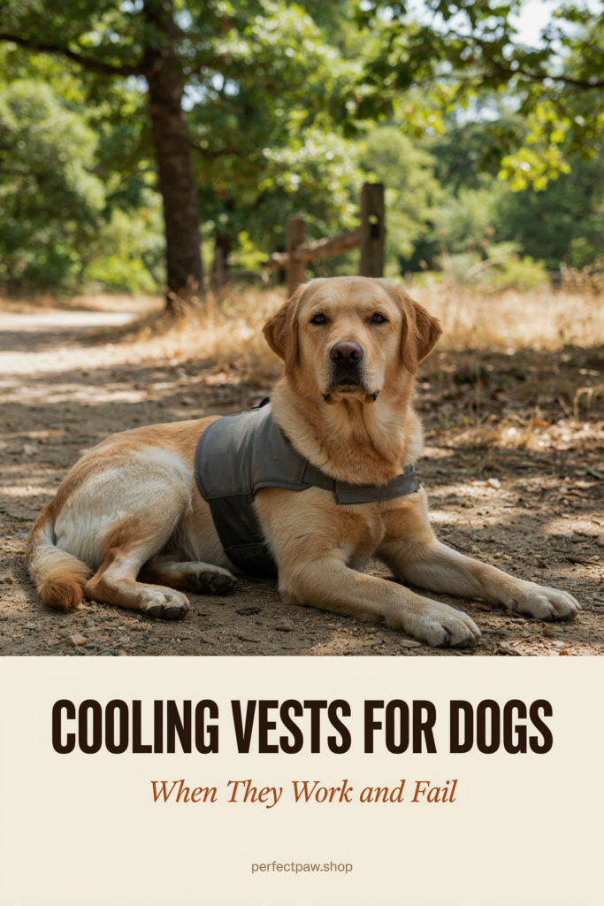 Cooling vest for dogs guide: When They Work and Fail