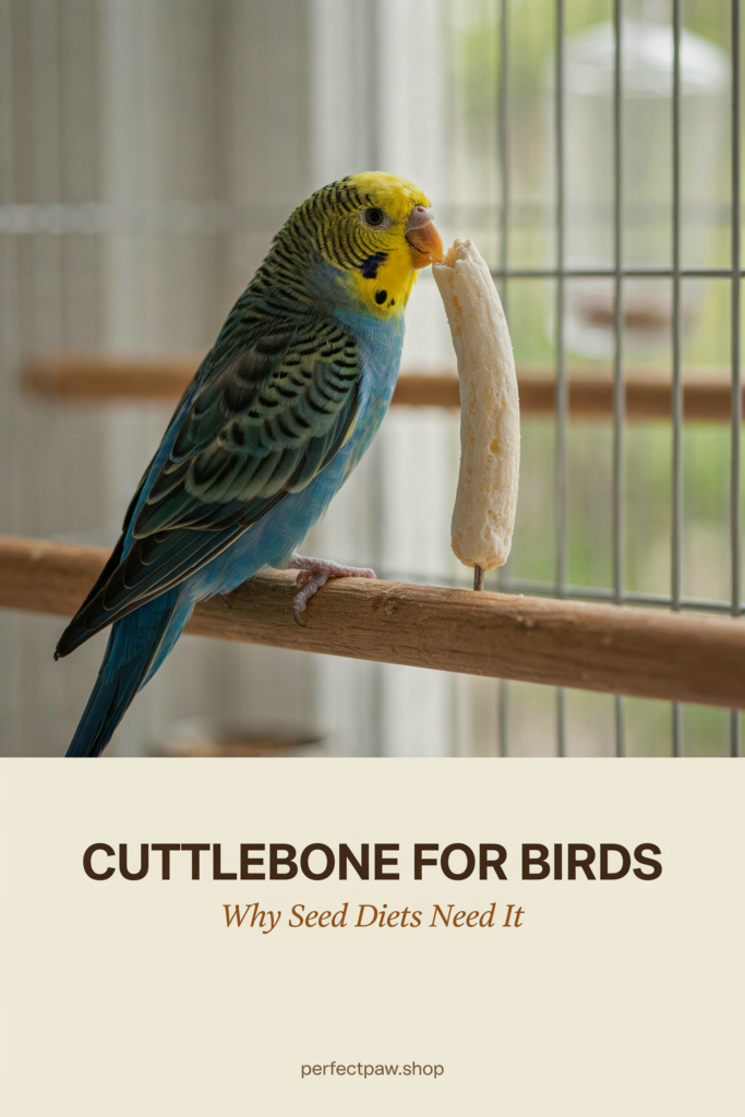 Cuttlebone for Birds: What It Provides and Why Seed Diets Need It 2 Cuttlebone for birds guide: Why Seed Diets Need It