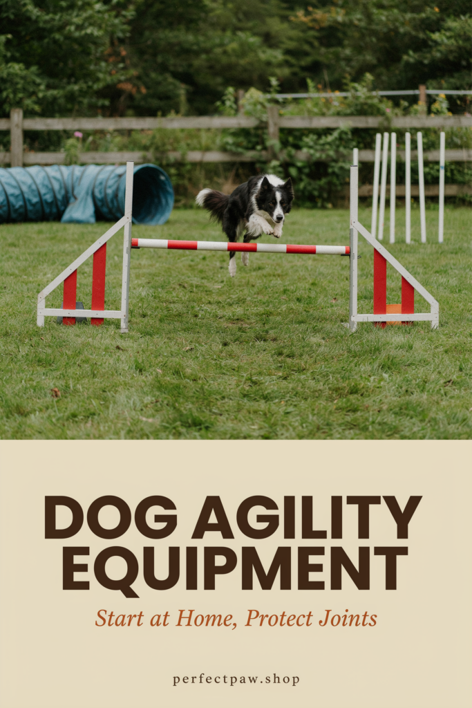Dog Agility Equipment: Starting at Home Without Hurting Joints 2 Dog agility equipment guide: Start at Home, Protect Joints