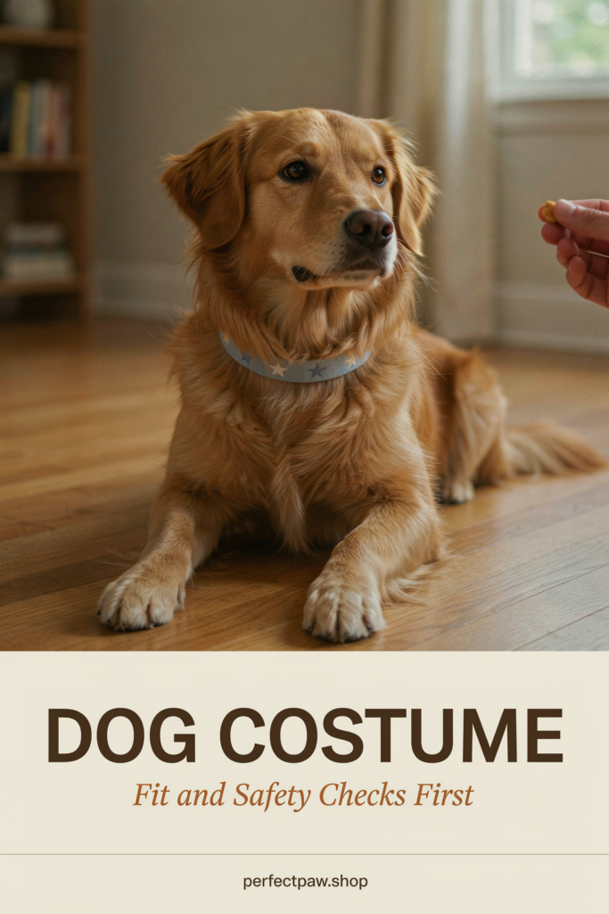 Dog Costume: Fit, Safety Checks and Knowing When Your Dog Hates It 2 Dog costume guide: Fit and Safety Checks First