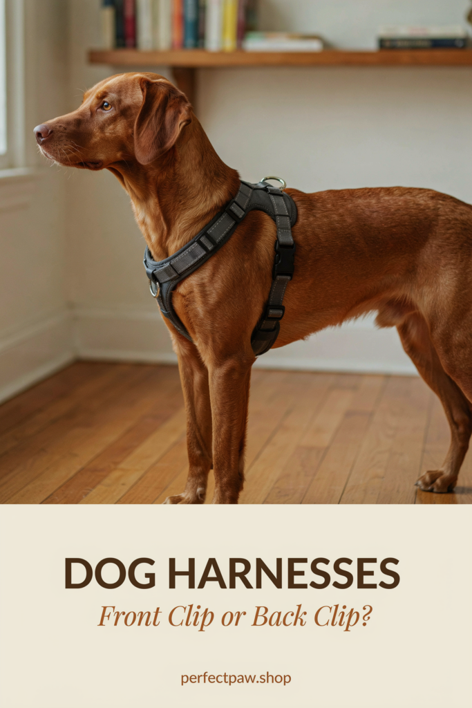 Dog Harnesses: Fitting, Measuring and Front vs Back Clip 2 Dog harness guide: Front Clip or Back Clip?