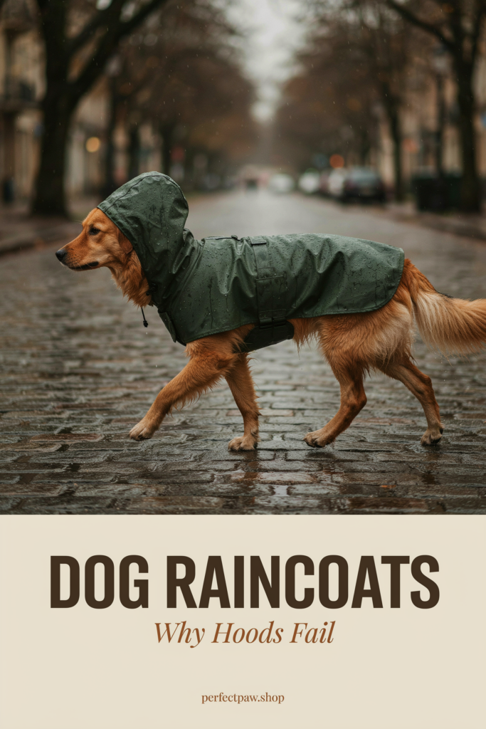 Dog raincoat guide: Why Hoods Fail
