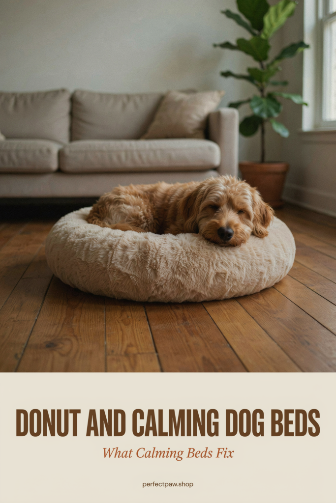 Donut dog bed guide: What Calming Beds Fix