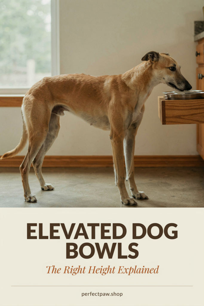 Elevated dog bowl guide: The Right Height Explained