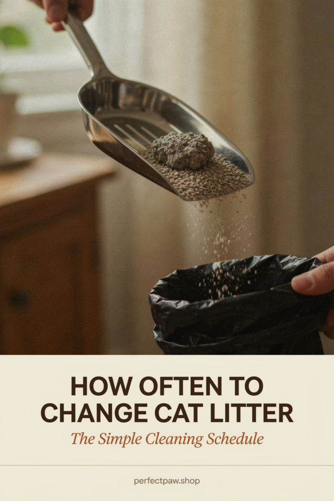 How often to change cat litter guide: The Simple Cleaning Schedule