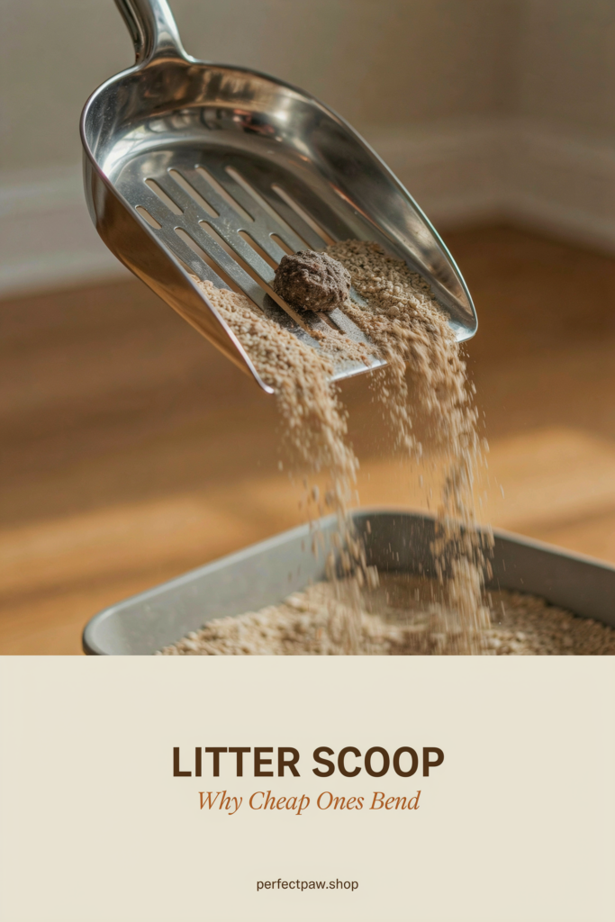 Litter scoop guide: Why Cheap Ones Bend