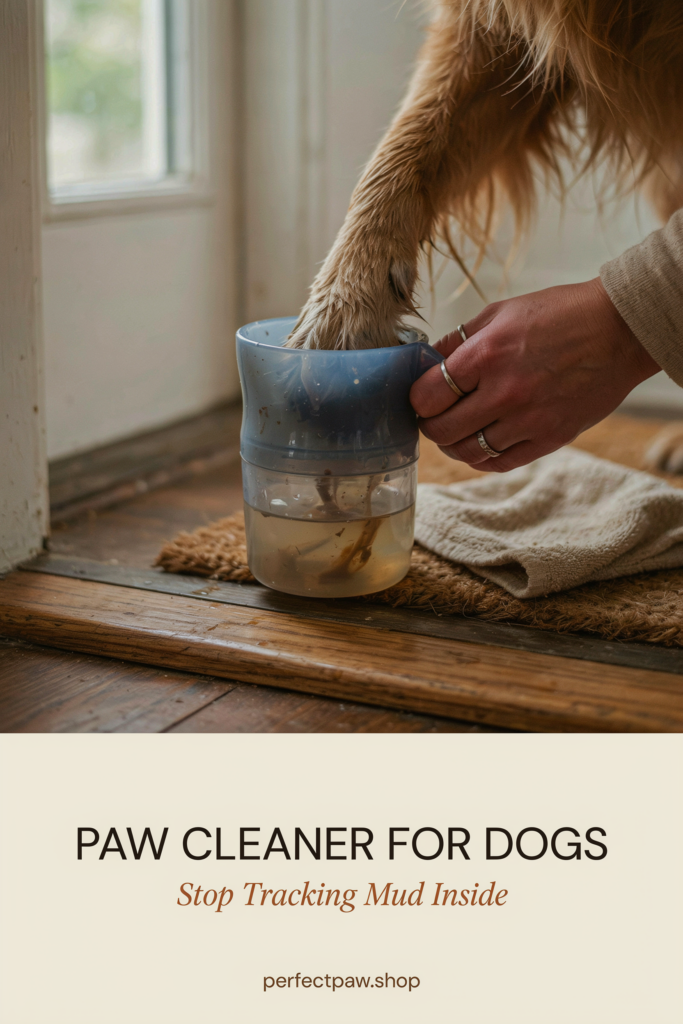 Paw cleaner for dogs guide: Stop Tracking Mud Inside