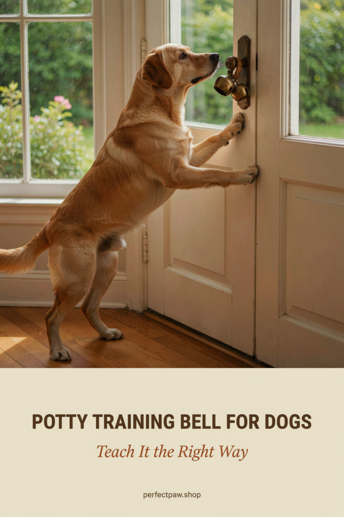 Potty training bell for dogs guide: Teach It the Right Way